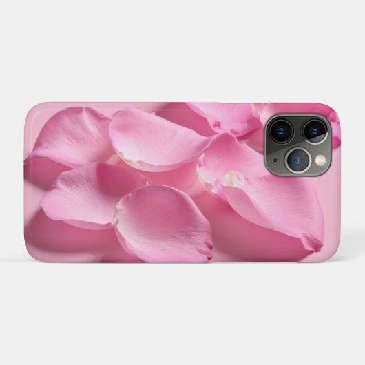 roze bloemen Case-Mate iPhone case (Achterkant (horizontaal))