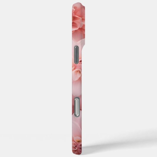 Roze bloemen Case-Mate iPhone case (Achterkant / Rechts)