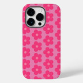 Roze bloemen Case-Mate iPhone case (Achterkant)
