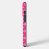Roze bloemen Case-Mate iPhone case (Achterkant / Links)