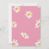 Roze Bloemen Coquette Een Lucky Duck Verjaardag Kaart (Achterkant)