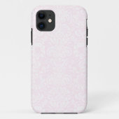 Roze Bloemen Damask iPhone 5/5S Hoesje (Achterkant)