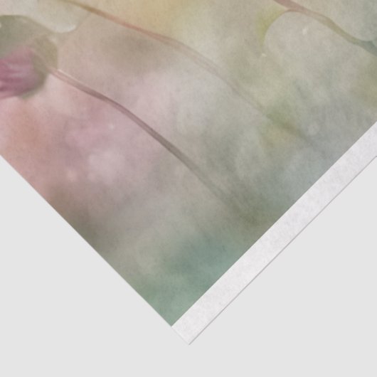 Roze Bloemen Decoupage Weefsel Papier (Detail)