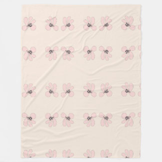 roze bloemen deken
