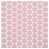 Roze bloemen design stof (Swatch)
