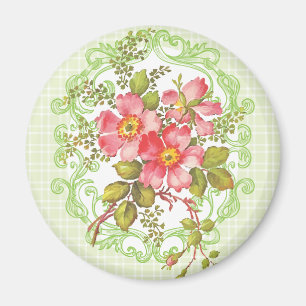 roze bloemen dromen magneet