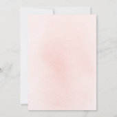 Roze bloemen Elegant Boho 60e verjaardag Kaart (Achterkant)