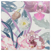 Roze bloemen en orchidee stof (Close Up)