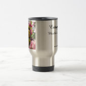 Roze bloemen en Sun - Martha's wijntuin Reisbeker (Center)