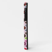 roze bloemen en uil Case-Mate iPhone case (Achterkant/links)