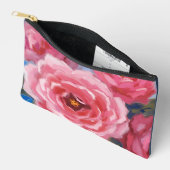 Roze bloemen etui (Open)