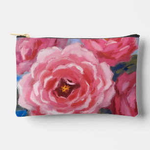 Roze bloemen etui
