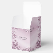 Roze Bloemen Favoriete Doos Bedankdoosjes (Geopend)