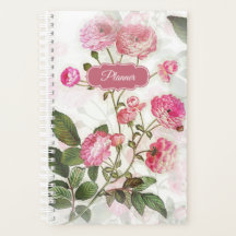 Roze bloemen  Floral Pattern Planner