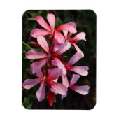 Roze Bloemen Foto Magneet (Verticaal)