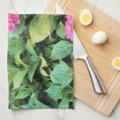 Roze bloemen Fotodoekjes Theedoek (Quarter Fold)