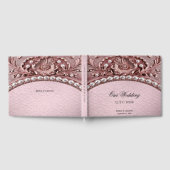 Roze Bloemen Gastboek Gastenboek (Volledig)