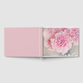 Roze bloemen gastenboek (Volledig)