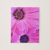 Roze bloemen Gerbera Daisy Floral Legpuzzel (Verticaal)