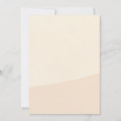 Roze Bloemen Giraffe Safari Baby shower Dank u Bedankkaart (Achterkant)