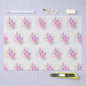 Roze Bloemen Goud Details | Happy Moederdag Tissuepapier