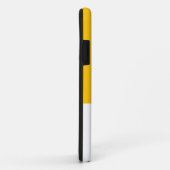 Roze bloemen goud monogram letter P Case-Mate iPhone Case (Achterkant/rechts)