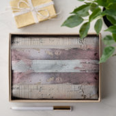 Roze  Bloemen Grunge Decoupage Tissuepapier (Geschenk)