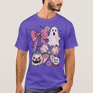 Roze Bloemen Halloween Mashup T-shirt