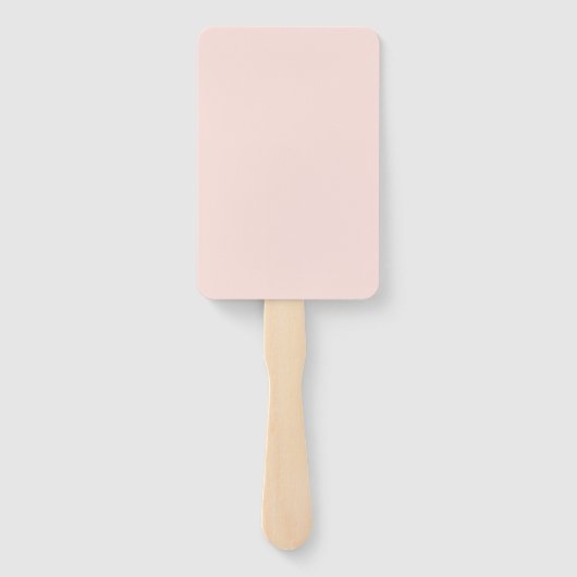 Roze bloemen handwaaier (Achterkant)