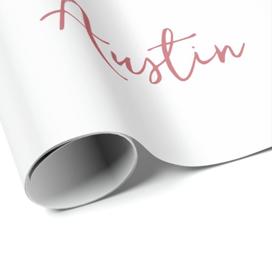 Roze Bloemen Hart Huwelijk/Douche Gefeliciteerd Cadeaupapier (Rol Hoek)