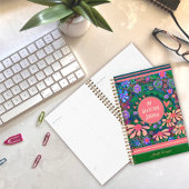  roze bloemen harten dankbaarheid Journal Planner