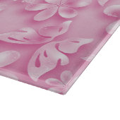 Roze Bloemen Hebreeuws Shabbat Shalom Challah Snijplank (Hoek)