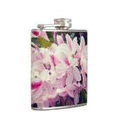 Roze bloemen heupfles (Rechts)