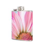 Roze bloemen heupfles (Links)