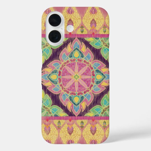 Roze bloemen in de tuin Case-Mate iPhone case (Achterkant)