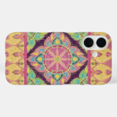 Roze bloemen in de tuin Case-Mate iPhone case (Achterkant (horizontaal))