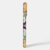 Roze bloemen in de tuin Case-Mate iPhone case (Achterkant / Rechts)