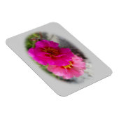 Roze bloemen in de zon magneet (Rechterzijde)