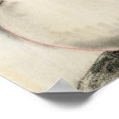 Roze bloemen in een vaas | Christopher Wood Poster (Hoek)