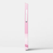 Roze bloemen in golven Case-Mate iPhone case (Achterkant / Links)
