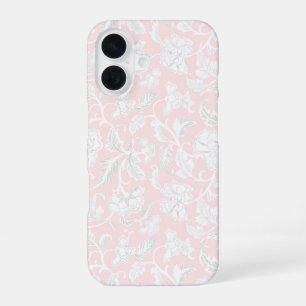 Roze  Bloemen iPhone 16 hoesje