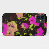  roze bloemen iPhone 5/5s Hoesje (Achterkant (horizontaal))