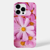 Roze bloemen iPhone hoesje (Achterkant)