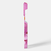 Roze bloemen iPhone hoesje (Linkerkant)