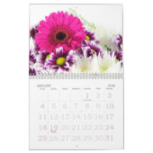 Roze Bloemen Kalender 2023 met Grote Aantallen (Jan 2026)