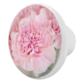 Roze bloemen keramische knop (Rechts)