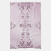 Roze Bloemen Keuken Handdoeken (Verticaal)