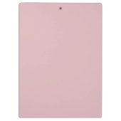 Roze bloemen klembord (Achterkant)