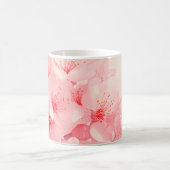 Roze Bloemen Koffie Mok – Cherry Blossom Cup (Center)