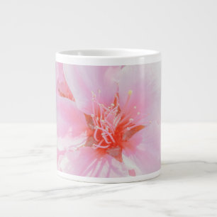 Roze Bloemen Koffie Mok Schattigee Roze Bloemen